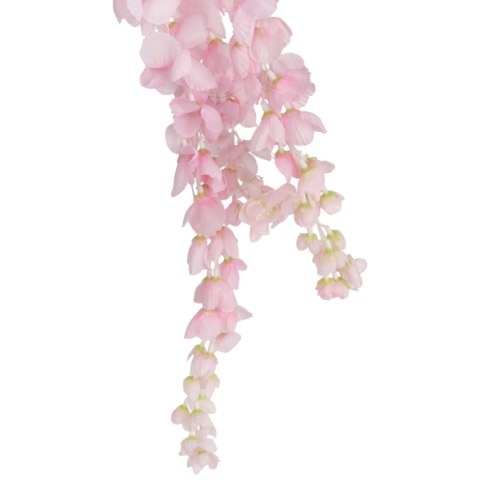 Wisteria Sztuczne Kwiaty Girlanda Glicynia Kwiaty Wiszące Balkon Taras Ślub pomarańczowa