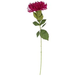 CHRYZANTEMA KWIAT SZTUCZNY do wazonu bordowo-zielona 64 cm