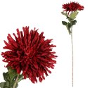 CHRYZANTEMA KWIAT SZTUCZNY do wazonu czerwona 74 cm
