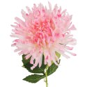 CHRYZANTEMA KWIAT SZTUCZNY do wazonu jasno-różowa 64 cm