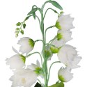 DZWONKI KWIAT SZTUCZNY do wazonu biały 85 cm