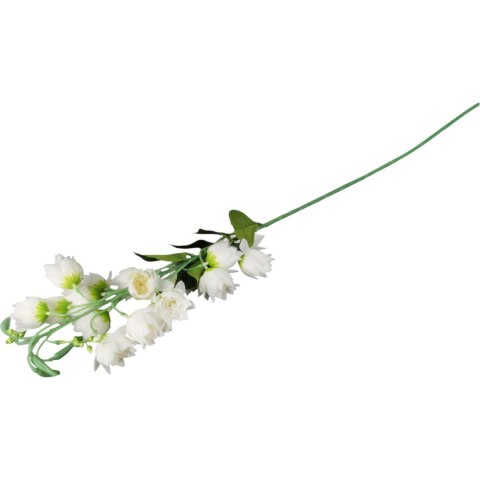 DZWONKI KWIAT SZTUCZNY do wazonu biały 85 cm