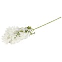 GAŁĄZKA KWIATÓW do wazonu HORTENSJA BUKIETOWA biała 58 cm