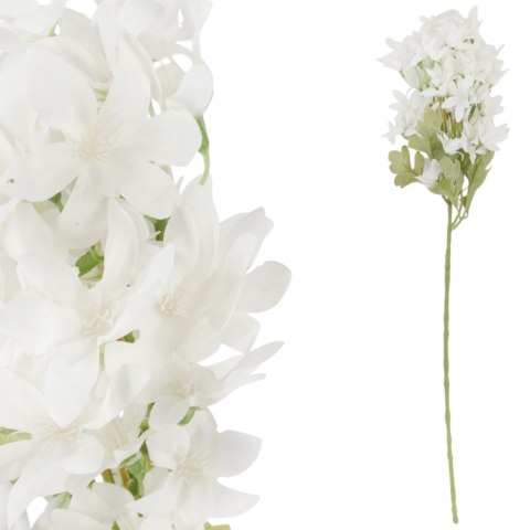 GAŁĄZKA KWIATÓW do wazonu HORTENSJA BUKIETOWA bordowa 58 cm
