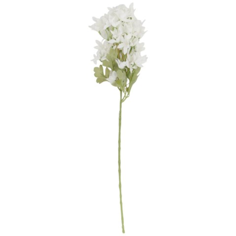 GAŁĄZKA KWIATÓW do wazonu HORTENSJA BUKIETOWA bordowa 58 cm