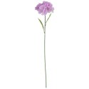 HORTENSJA KWIAT SZTUCZNY do wazonu fioletowa 72 cm