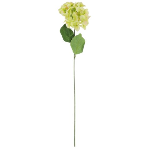 HORTENSJA KWIAT SZTUCZNY do wazonu pomarańczowa 72 cm
