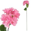 HORTENSJA KWIAT SZTUCZNY do wazonu pomarańczowa 72 cm