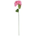 HORTENSJA KWIAT SZTUCZNY do wazonu pomarańczowa 72 cm