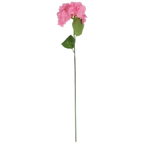 HORTENSJA KWIAT SZTUCZNY do wazonu pomarańczowa 72 cm