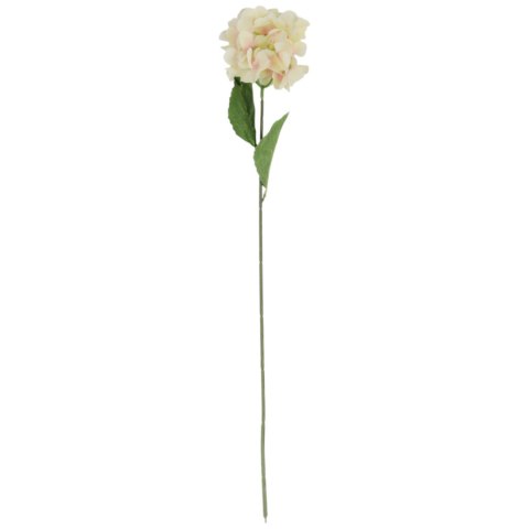 HORTENSJA KWIAT SZTUCZNY do wazonu pomarańczowa 72 cm