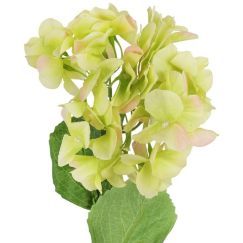 HORTENSJA KWIAT SZTUCZNY do wazonu zielona 72 cm
