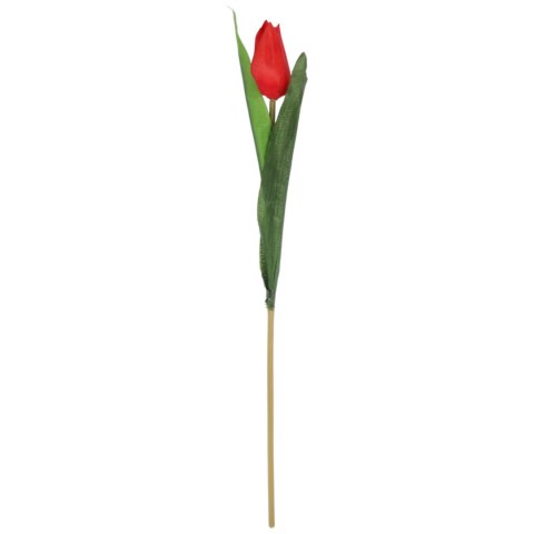 TULIPAN KWIAT SZTUCZNY do wazonu biały 40 cm