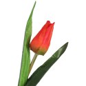 TULIPAN KWIAT SZTUCZNY do wazonu pomarańczowy 40 cm