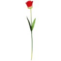 TULIPAN KWIAT SZTUCZNY do wazonu różowy 65 cm