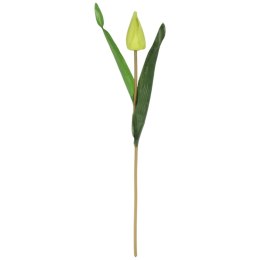 TULIPAN KWIAT SZTUCZNY do wazonu zielony 40 cm
