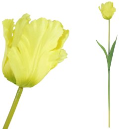 TULIPAN KWIAT SZTUCZNY do wazonu zielony 65 cm
