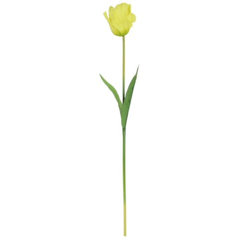 TULIPAN KWIAT SZTUCZNY do wazonu zielony 65 cm