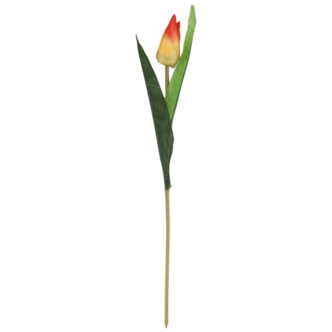 TULIPAN KWIAT SZTUCZNY do wazonu żółty 40 cm