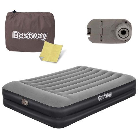 Materac dmuchany 203x152x46 cm z wbudowaną pompką elektryczną Bestway 67403 Bestway