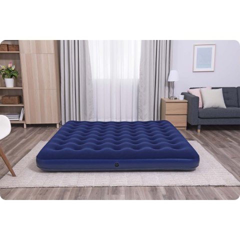 Materac dmuchany 203x183x22 cm z pompką tłokową Bestway 67004 Bestway