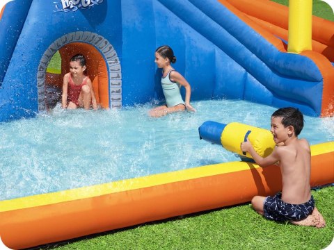 Plac zabaw dmuchany Mega Park 551 x 502 x 265 cm Bestway 53377