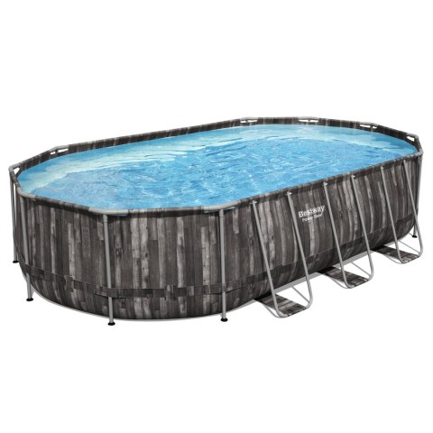 Basen ogrodowy stelażowy 610 x 366 x 122 cm 18w1 Bestway 5611R