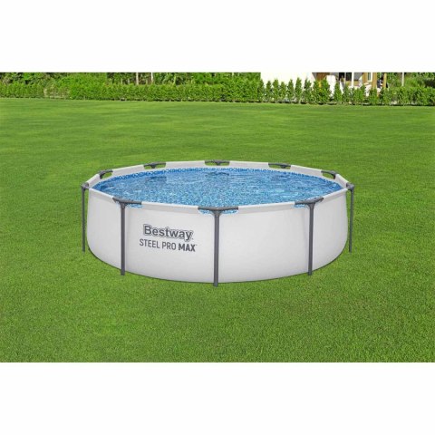 Basen ogrodowy stelażowy 305 x 76 cm zestaw 4w1 Bestway 56406 Bestway