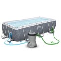 Basen ogrodowy stelażowy 404 x 201 x 100 cm 18w1 Bestway 56721 Bestway