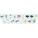 Basen ogrodowy stelażowy 404 x 201 x 100 cm 18w1 Bestway 56721 Bestway