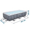 Basen ogrodowy stelażowy 404 x 201 x 100 cm 18w1 Bestway 56721 Bestway