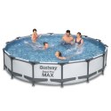 Basen ogrodowy stelażowy 457 x 107 cm 18w1 Bestway 56488 Bestway