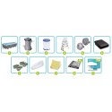 Basen ogrodowy stelażowy 488 x 244 x 122 cm 12w1 Bestway 56670 Bestway