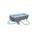 Basen ogrodowy stelażowy 488 x 244 x 122 cm 17w1 Bestway 56670 Bestway