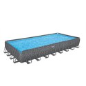 Basen stelażowy ogrodowy 956 x 488 x 132 cm 11w1 Bestway 561KJ