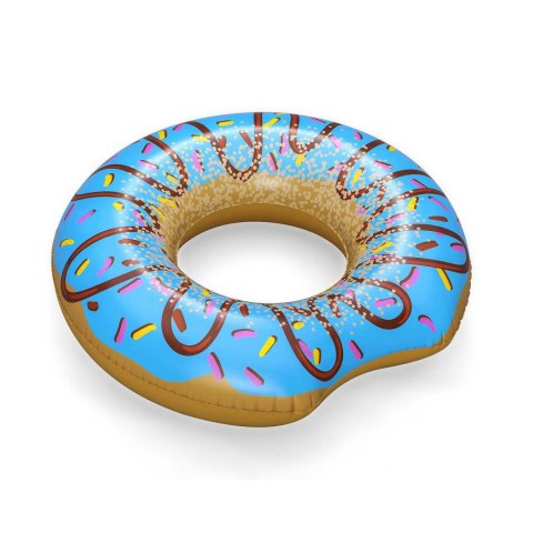Dmuchane koło plażowe do pływania niebieski Donut 107cm BESTWAY