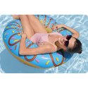 Dmuchane koło plażowe do pływania niebieski Donut 107cm BESTWAY