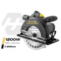Pilarka tarczowa do drewna 1200 W Humberg HM-420 piła z prowadnicą odsysanie pyłu