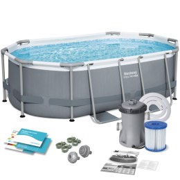 Basen ogrodowy stelażowy 305 x 200 x 84 cm 10w1 Bestway 5614A Bestway