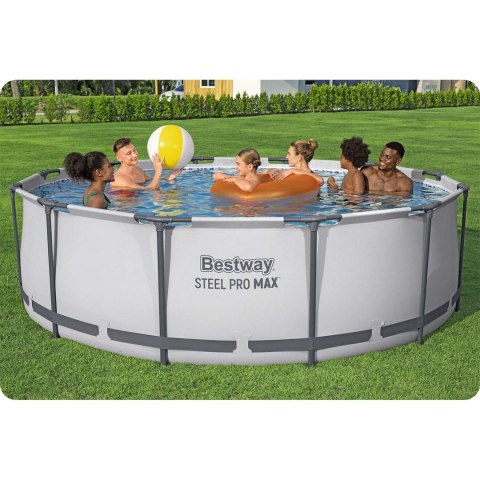 Basen ogrodowy stelażowy 366 x 122 cm 18w1 Bestway 56420 + maszynka do baniek GRATIS Bestway