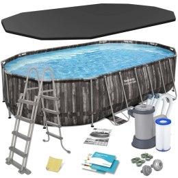 Basen ogrodowy stelażowy 610 x 366 x 122 cm 12w1 Bestway 5611R Bestway