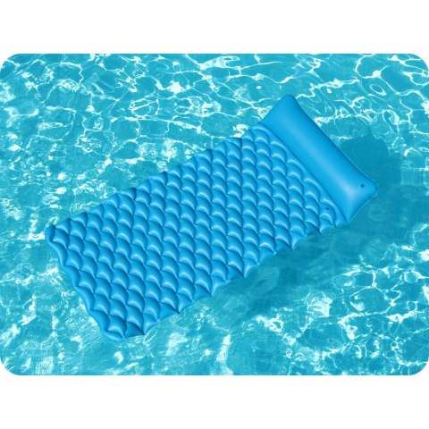 Materac plażowy Float n Roll 213 x 86 cm Bestway 44020 turkusowy Bestway