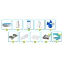 Basen ogrodowy stelażowy Prism Frame 366 x 99 cm 10w1 INTEX 26716