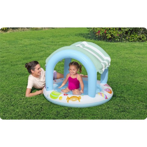 Basenik dla dzieci z daszkiem 104 x 84 cm Bestway 52638 Bestway