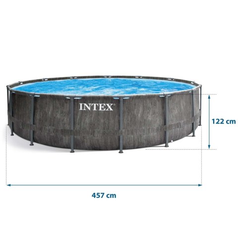 Basen ogrodowy stelażowy 457 x 122 cm 20w1 INTEX 26742