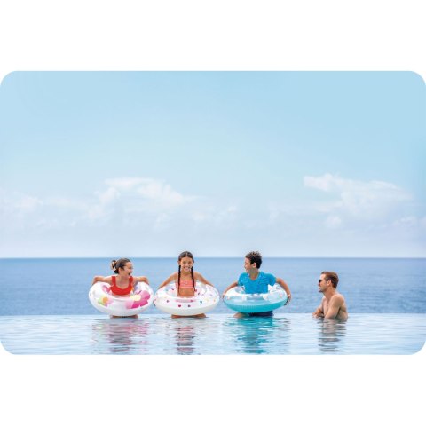 Koło do pływania tęcze 81 cm INTEX 59259