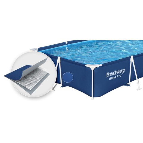 Basen ogrodowy stelażowy 400 x 211 x 81 cm 15w1 Bestway 56405N Bestway