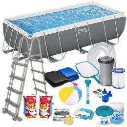 Basen ogrodowy stelażowy 404 x 201 x 100 cm 18w1 Bestway 56441 Bestway