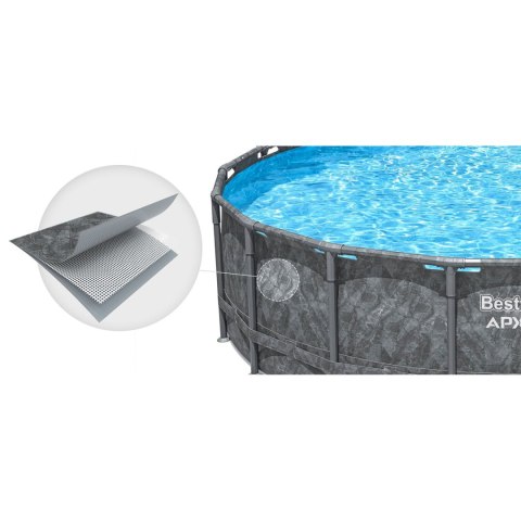 Basen ogrodowy stelażowy 549 x 132 cm 11w1 Bestway 561KC Bestway