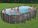 Basen ogrodowy stelażowy 610 x 366 x 122 cm 18w1 Bestway 5611R Bestway